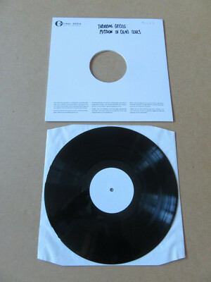 THROBBING GRISTLE Mission Of Dead Souls RARE WHITE LABEL TEST PRESSING LP TGLP6