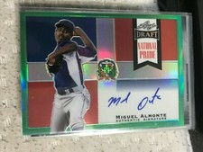 2013 Leaf Metal Draft National Pride Prismatic Green Miguel Almonte/10! kc37