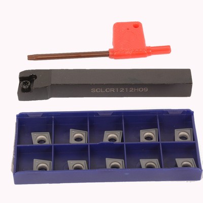 External Turning Tool Holder for CCMT09T304 CCMT3251 12mmSHK×100mm SCLCR1212H09 External Turning Tool Holder for CCMT09T304 CCMT3251 12mmSHK×100mm SCLCR1212H09