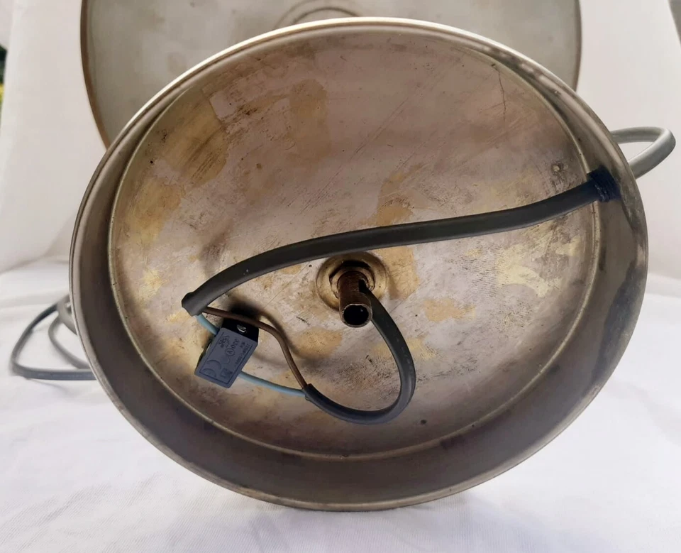 Industrial KMD lamp Kurt Versen ArtDeco 1930s - Image 4 of 4