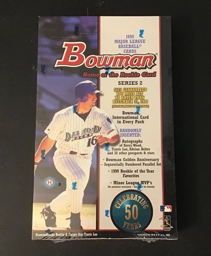 1998 Bowman Baseball Series 2 24 Pack Unopened Hobby Factory Sealed Wax Box
