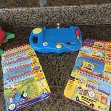 LEAPFROG My First Leap Pad 2001 4books W Cassettes 5 Books W/O Backpack Seenotes