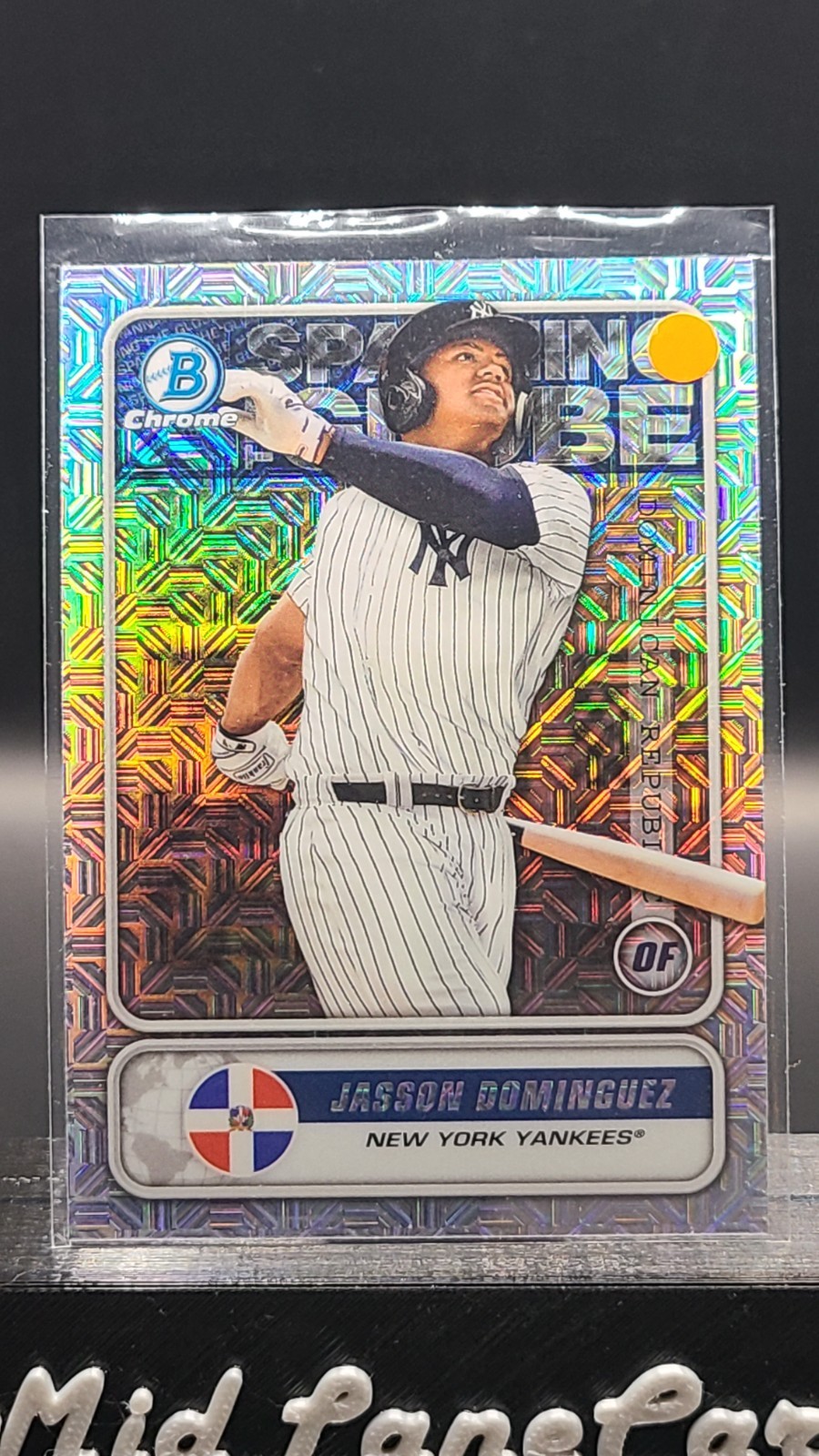 2020 Bowman - Spanning the Globe Chrome Jasson Dominguez #STG-JD Mojo Refractor