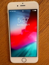 Apple iPhone 6s - Model A 1688 - Silver Locked 