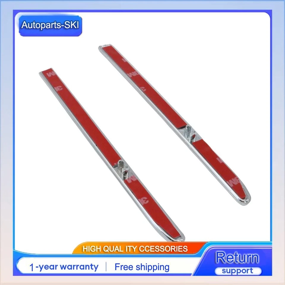 Moldura de guardabarros delantera izquierda y derecha para Mercedes-Benz S550 S600 2007-2013 Foto 3 de 4