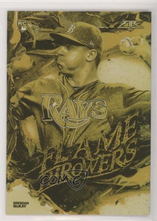 2020 Topps Fire Flame Throwers Gold Minted Brendan McKay #FT-12 0it8