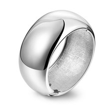 1PC 18K Gold Chunky Bangle Bracelets for Women Trendy Wide Wrist Cuff Bracelets