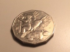 Australia 50 Cents Coin 2004.Primary Student Design.Good circulated condition