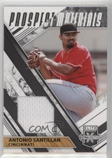 2019 Panini Elite Extra Edition Prospect Materials Black Antonio Santillan 10k8