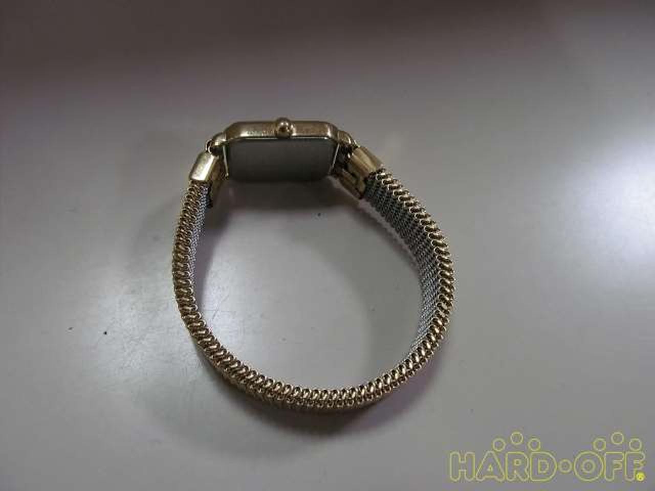 Longines Women's Rectangular Quartz Watch Gold St… - image 4