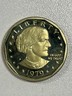 1979-S Susan B Anthony Type 1 Proof Almost Uncirculated Dollar San Francisco Susan B Anthony