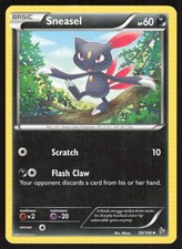 Pokemon Sneasel (50) Uncommon 50/106 XY - Flashfire LP