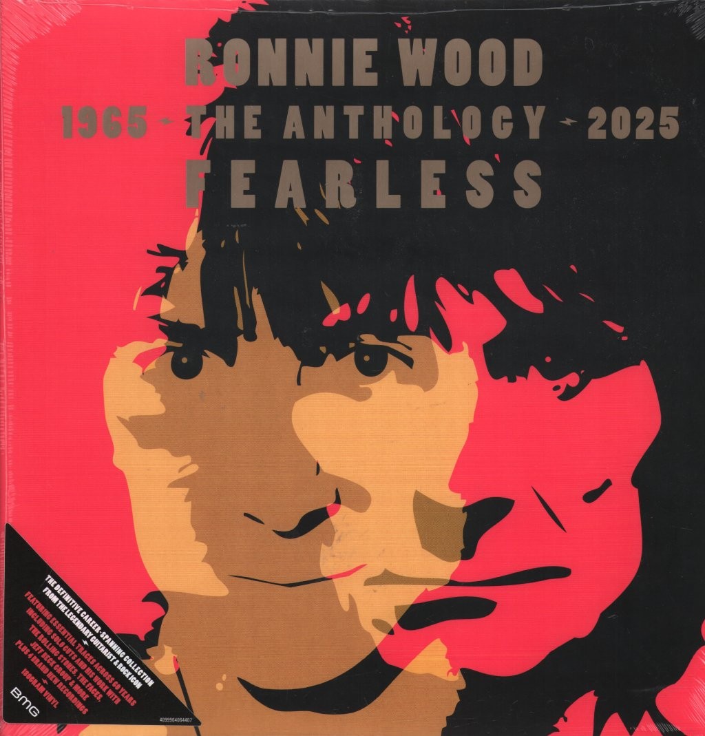 Ronnie Wood Fearless: Anthology 1965-2025 double LP vinyl Europe BMG 2025 Black