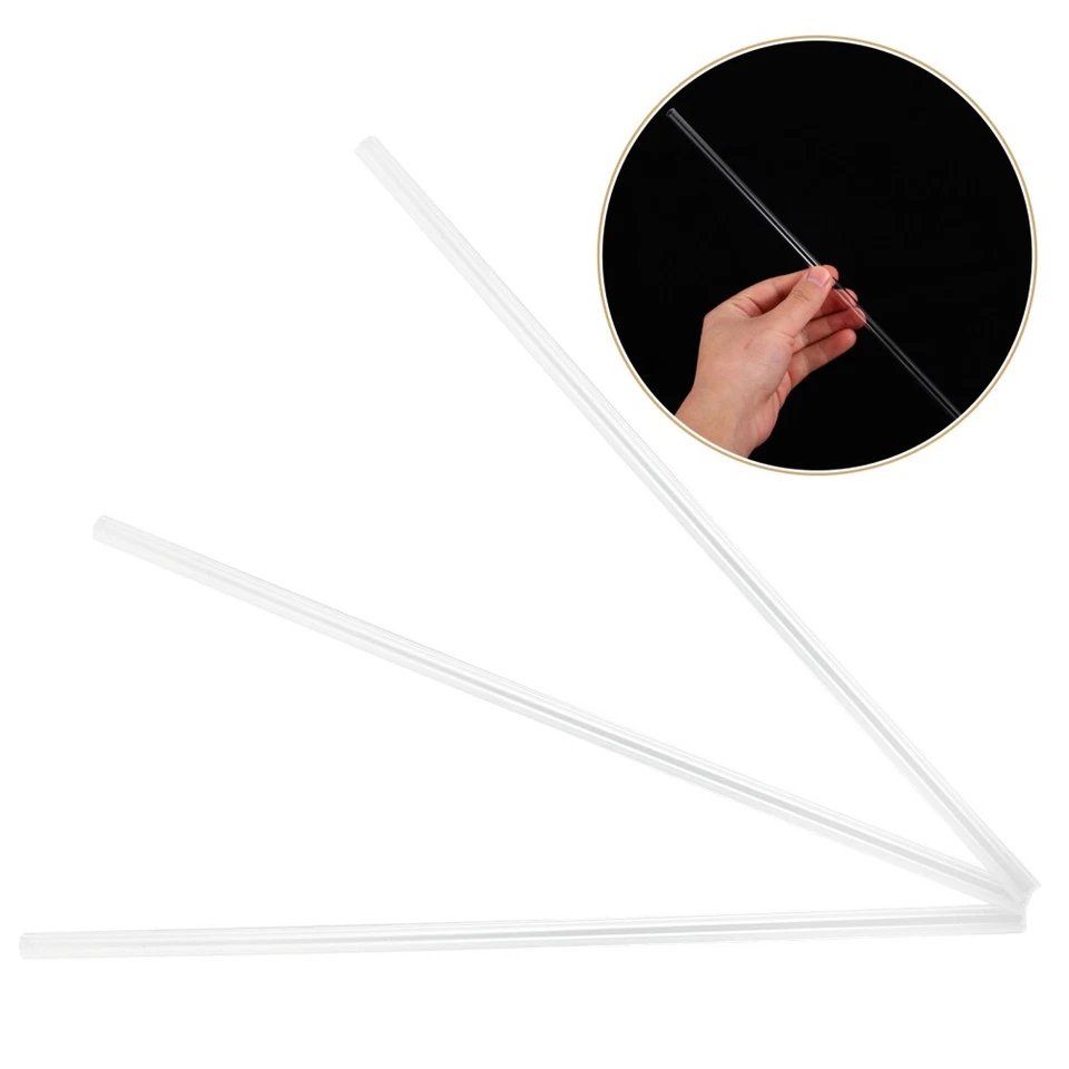 3 Pcs Clear Tube for Water Fountain Bedroom Waterfall Transparent