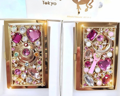 Sailor Moon Store Tokyo Visitenkartenetui Gold Limitierte Auflage