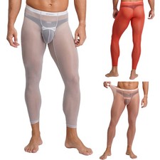 Herren Unterwäsche Dehnbar Strumpfhose Schlank Höschen Gymnastik Hose Rein Yoga