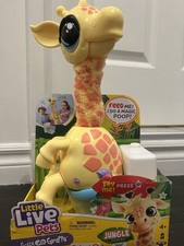 Little Live Pets Gotta Go Giraffe Jungle Series Gigi Interactive Electronic Toy