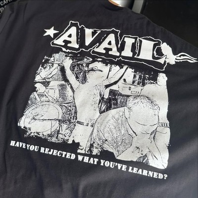 Vintage Avail Band Ablum In Concert Short T-shirt S to 5XL NZ945