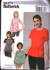 6375 UNCUT Butterick Sewing Pattern Misses To...