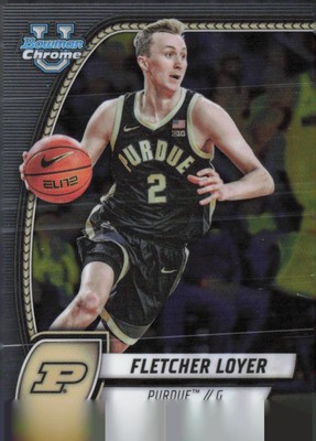 2024-25 Bowman University Chrome #97 Fletcher Loyer REC - Main Image