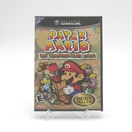 Paper Mario Thousand Year Door Best Seller - CIB - Very Good - Tested - Gamecube