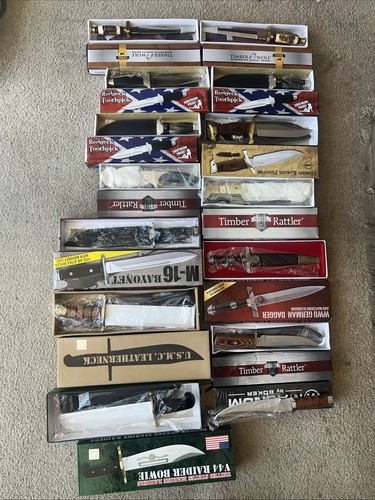 Timber Rattle Knifes Assortment