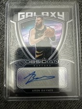 2020-21 Panini Obsodian Galaxy Auto Electric Etch Purple /75 Aron Baynes Raptors