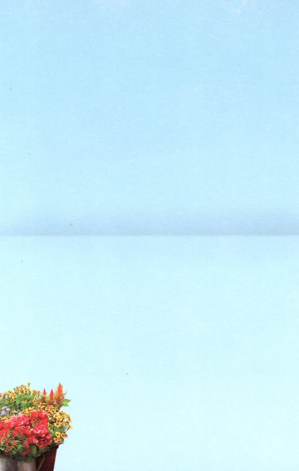 Antique Blue Truck Red Barn Farm Yellow Lab Leanin' Tree Blank Card - Set of 4 - Image 2 of 3