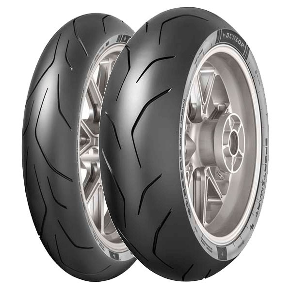 TYRE PAIR DUNLOP 120/70-19 (60W) + 180/55-17 (73W) SPORTSMART TT