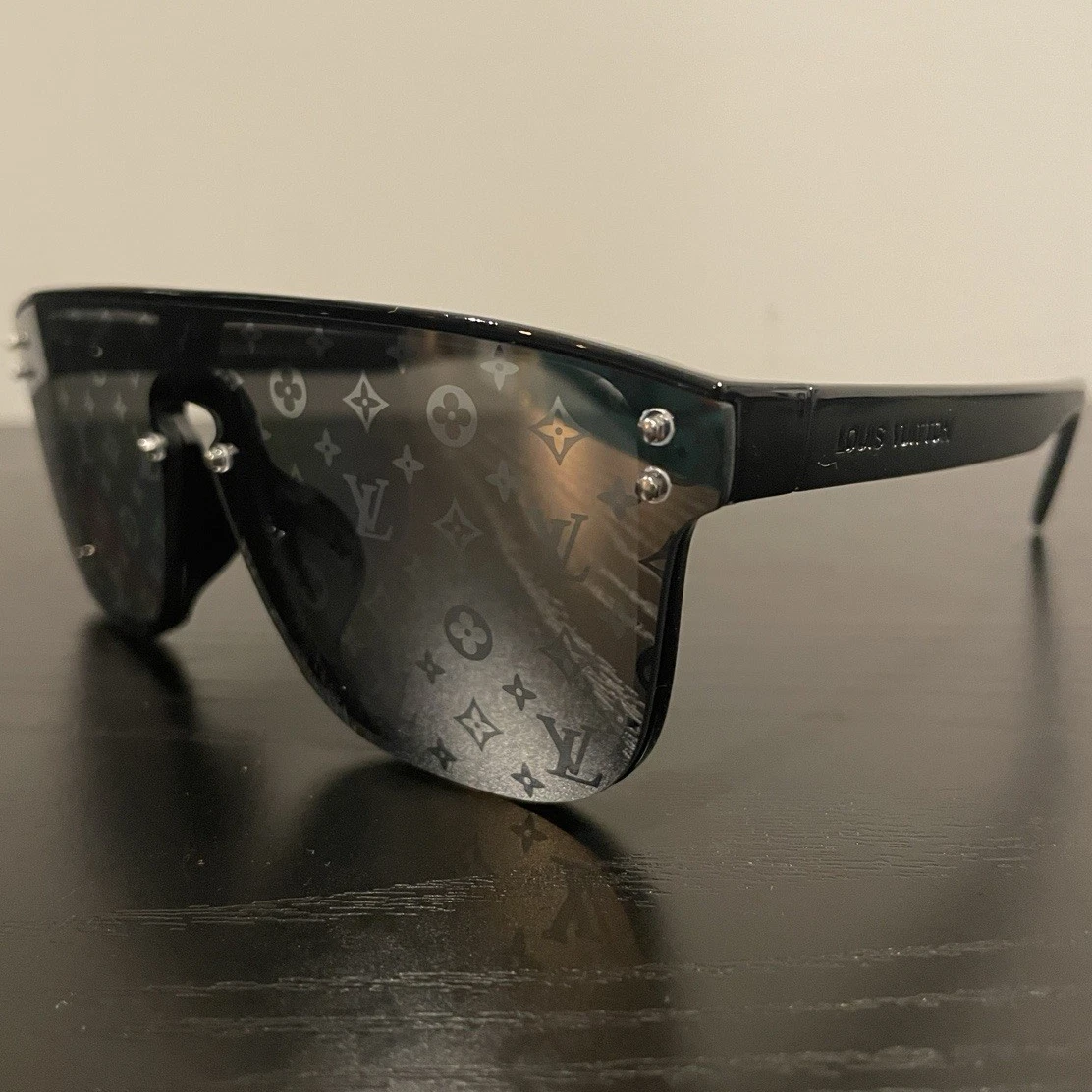 Louis Vuitton Silver Sunglasses for Men for sale | eBay