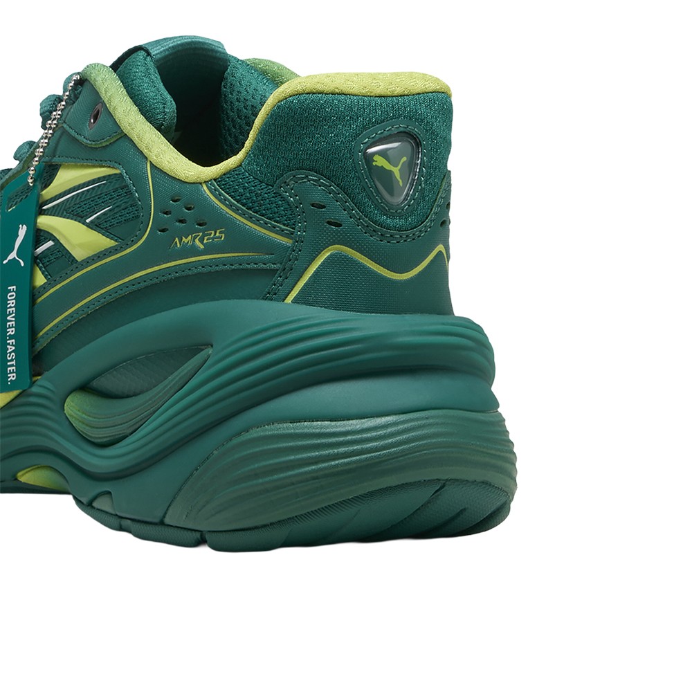 PUMA Aston Martin Aramco F1 Team Inverse Lace Up  Mens Green Sneakers Casual Sho thumbnail 7