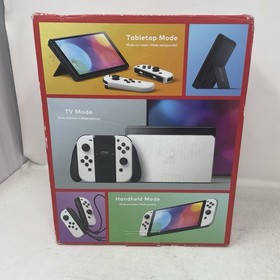 Nintendo Switch OLED Model HEG-001 Handheld Console - 64GB - White