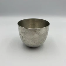 Vintage Stieff Pewter P50 Jefferson Cup Barware Decor