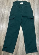 VINTAGE LL Bean Mens Pants 34x31 Green Maine Guide Fishing Hunting USA Made