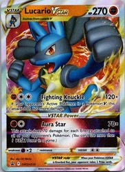 Lucario VSTAR SWSH214 Black Star Promo Holo Full Art