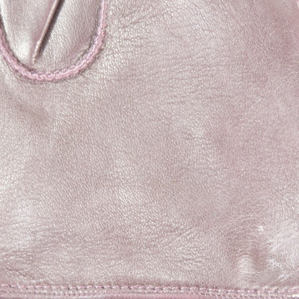 Burberry Python   Goat Leather Gloves Silk Lining… - image 4