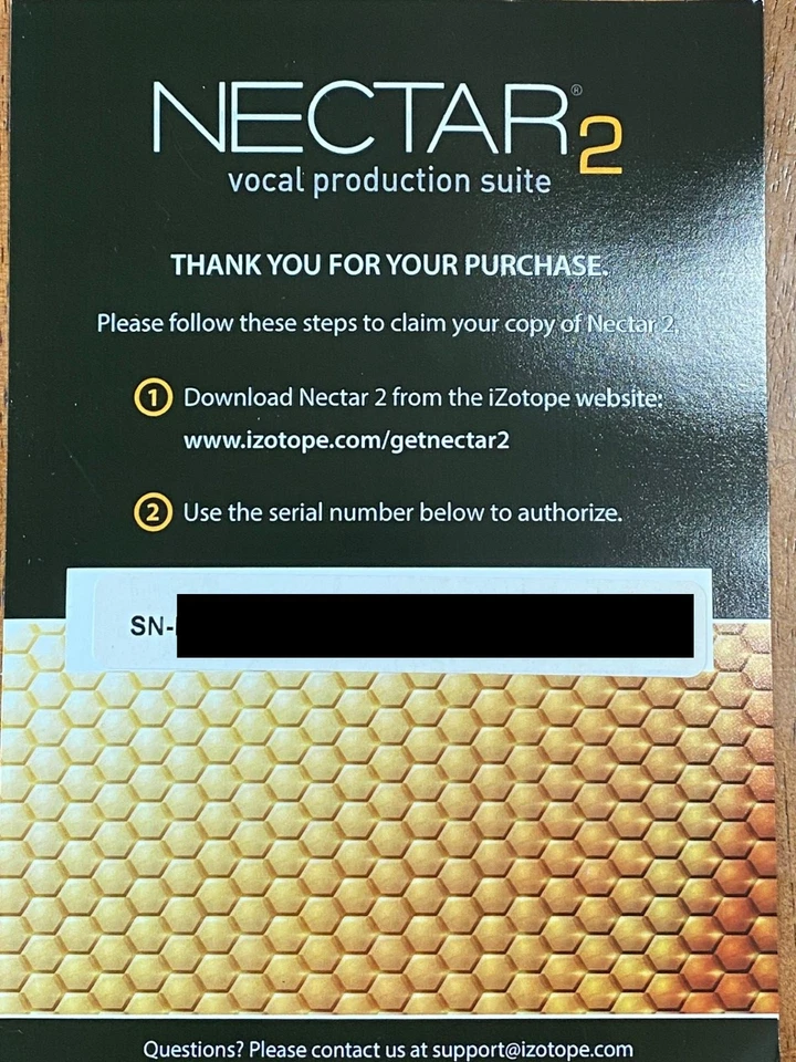 izotope Nectar2 Vocal Production Suite- Quick Start Guide & Download Instruction - Image 3 of 4