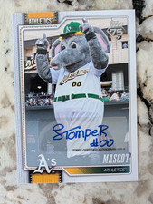 Stomper 2026 Topps Series One #08/99 Celebration Auto Mascot #M-16