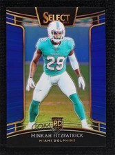 2018 Panini Select Concourse Blue Prizm 122/175 Minkah Fitzpatrick #51 0d44