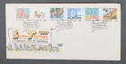 MayfairStamps Australia FDC 1988 Living Together a Cartoon View Combo First Day