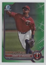 2022 Bowman Draft Chrome Green Refractor 24/99 Danny De Andrade #BDC-107 s3g