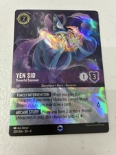 Disney Lorcana Yen Sid - Powerful Sorcerer Enchanted Ursula  s Return 209/204