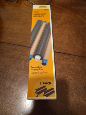 Office Max Panasonic  KX-FA55 Replacement Ink Fax Film 2 Pack OM98917 BNIP