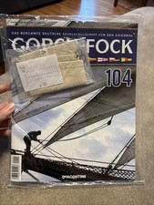 De Agostini, Segelschiff Gorch Fock, Bauteil mit Heft Nr. 104, OVP