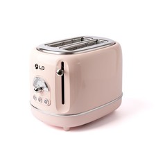 Vintage Toaster Retro Design eierschalenweiß und zartes rosa
