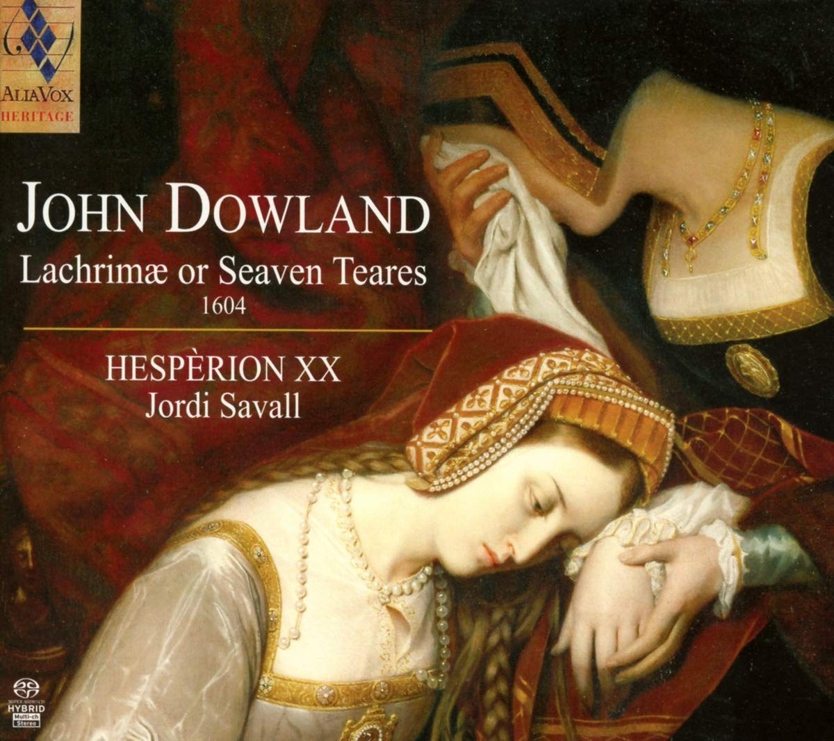 AVSA9901 Hesperion Xxi -  Jordi Savall John Dowland : Lachrimae CD AVSA9901 NEW