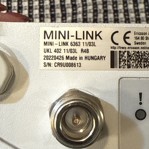 Ericsson MINI-LINK 6363 UKL 402 11/03L R4B 20220426 - Foto 9 di 12