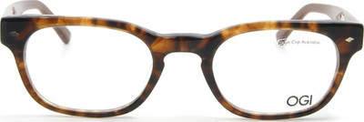 OGI EVOLUTION 9606 1331 Brown Tortoise Full Rim Eyeglasses 50-21-150 Japan NEW