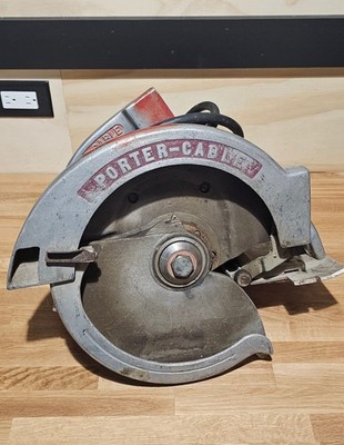 Porter Cable Model 542 12'' Circular Saw Heavy Duty Vintage
