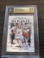 2023 Leaf Rookies - Paige Bueckers #RA-38 (RC) Graded 9.5 UCONN Dallas Wings